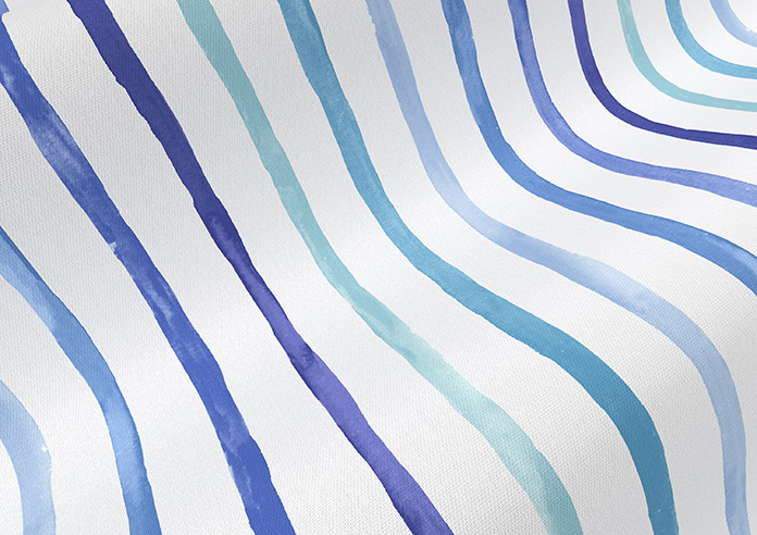 Vintage Stripe, Riviera - Roman Blind - Image 4